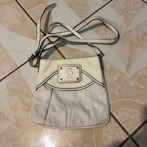 G by guess purse crossbody handbag white